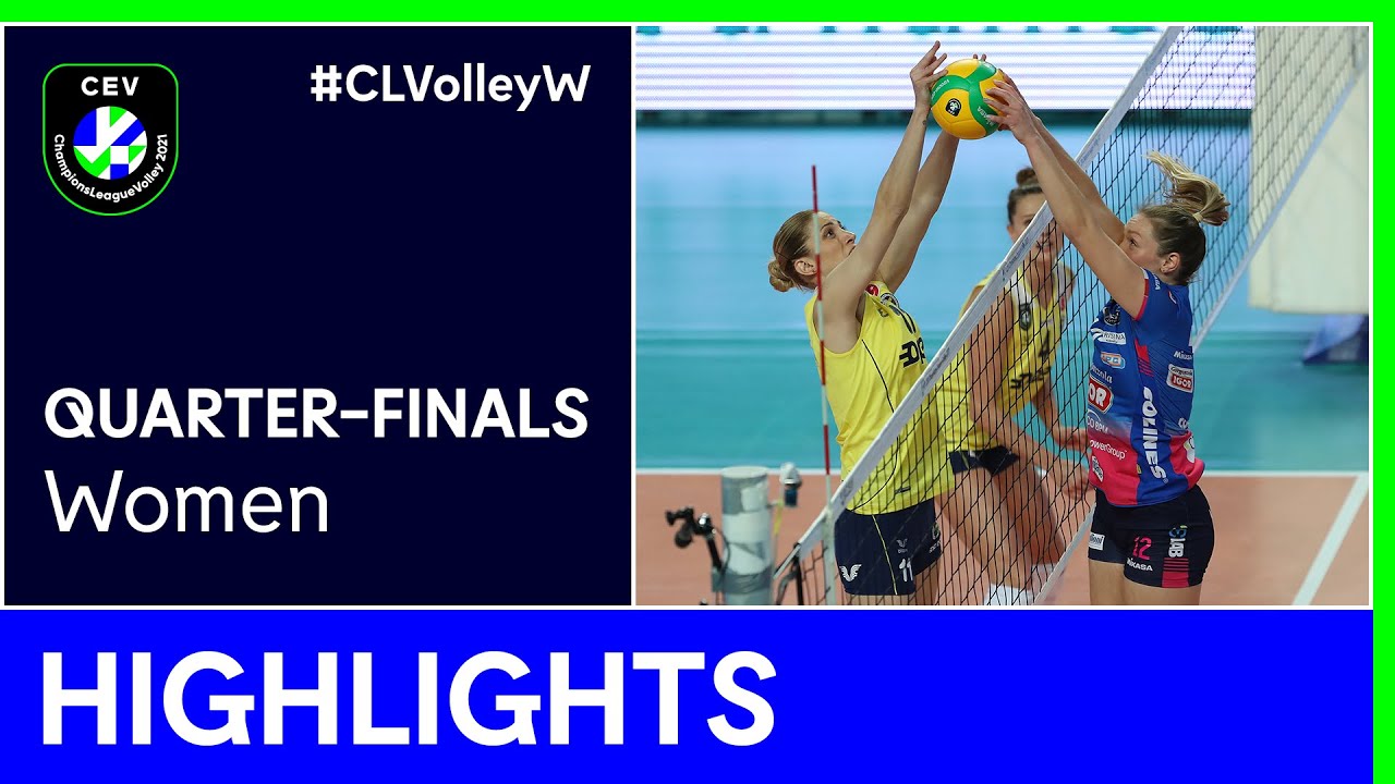 Igor Gorgonzola NOVARA vs. Fenerbahçe Opet ISTANBUL Highlights - #CLVolleyW
