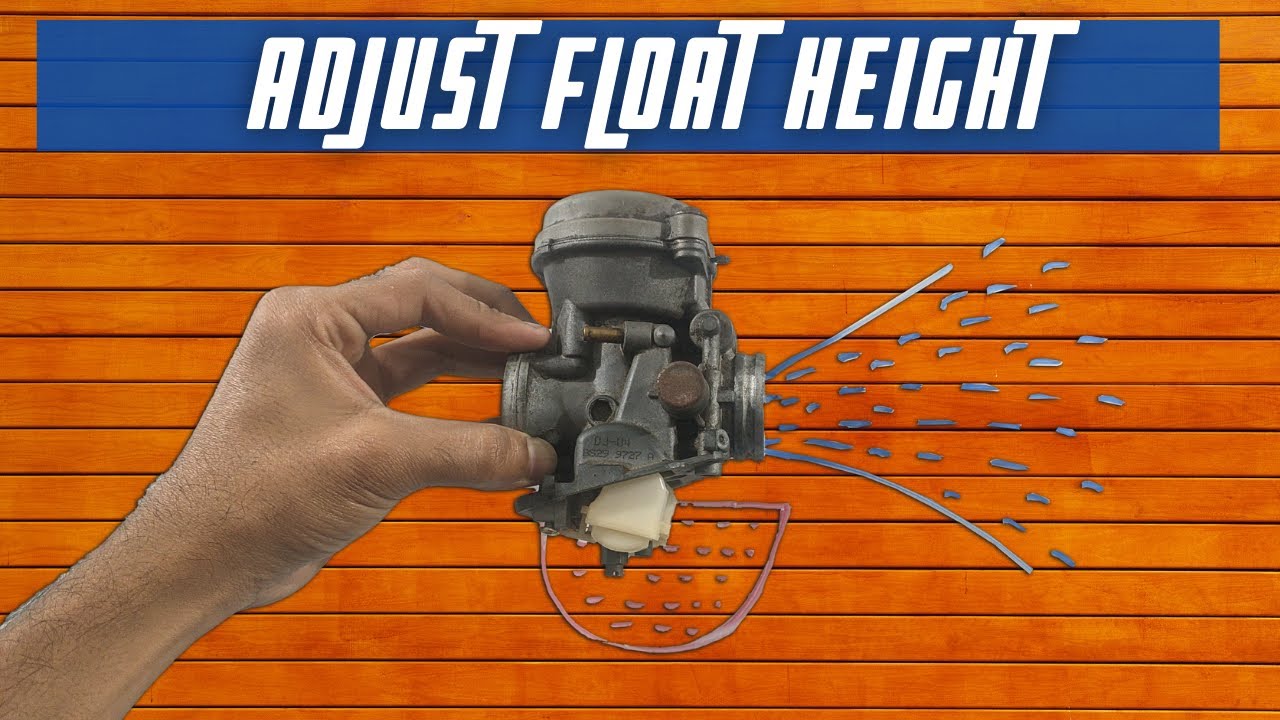 Carburetor Float height readjustments / For best performance and mileage /  हिंदी में