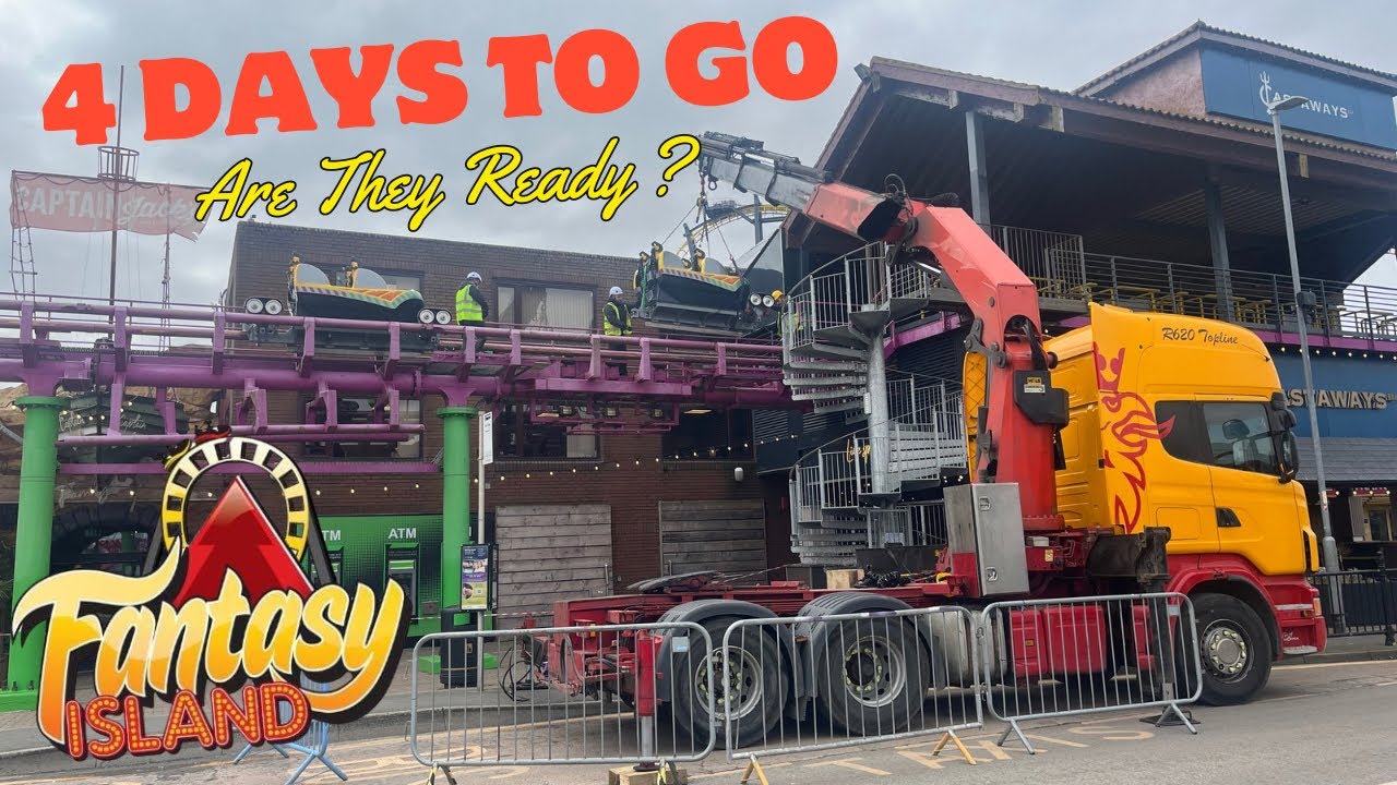 Is Fantasy Island Ready To Open? - 4 Days To Go!