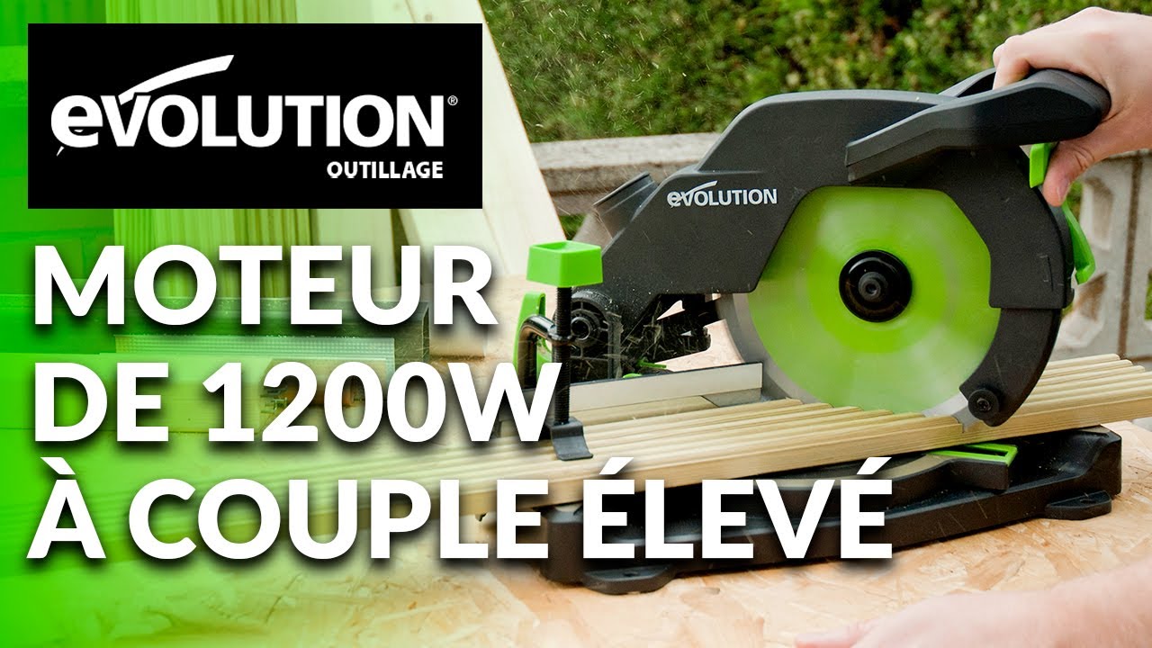 Scie à Onglets Composée de 210mm | Moteur de 1200W à Couple élevé | F210CMS