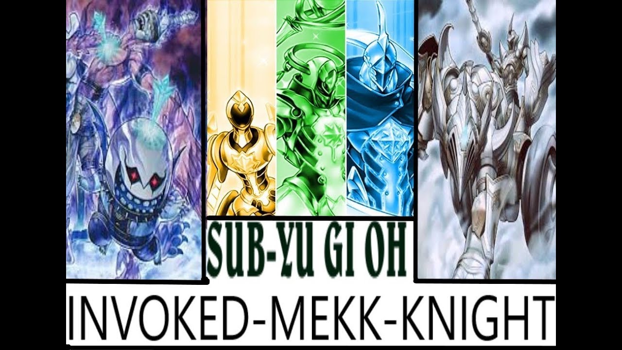 YU-GI-OH! NEW MEKK-KNIGHT INVOKED DECK PROFILE AUGUST 2019 (banlist july 2019)