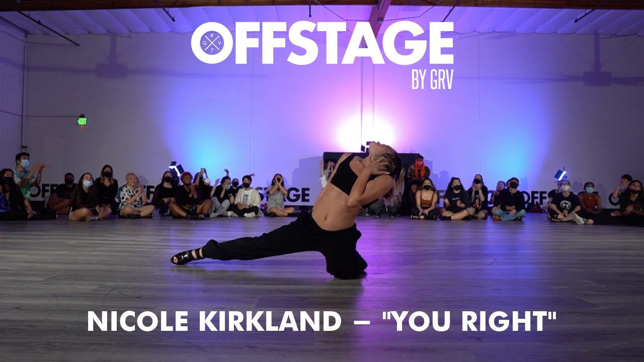 Nicole Kirkland heels choreography to “You Right” by Doja Cat at Offstage Dance Studio