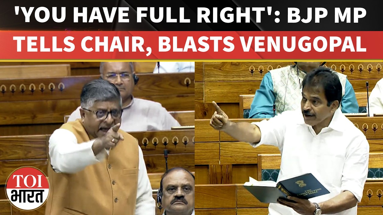 'BASELESS': BJP MP Ravi Shankar Prasad SLAMS Venugopal's 'Constitutional Vacuum' Charge | Om Birla
