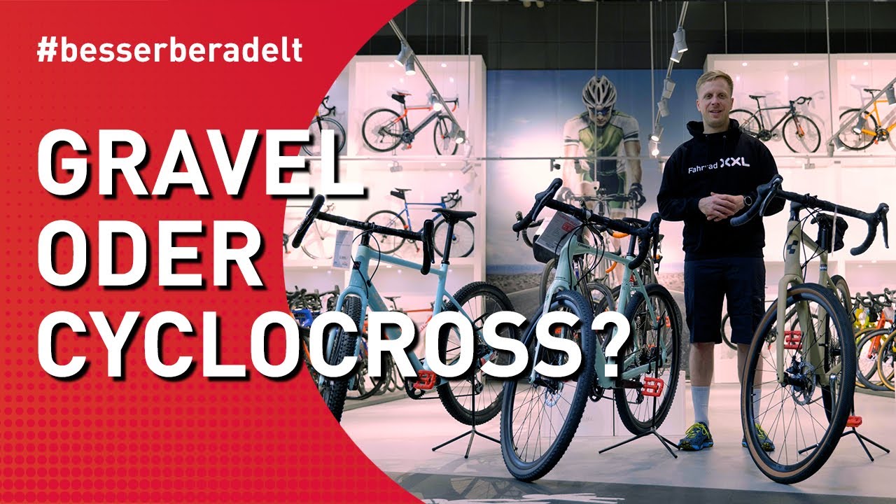 Gravel Bike oder Cyclocross Bike? Vergleich & Unterschiede