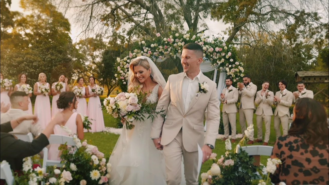 Brandon & Andrea's Wedding Video | Gledswood Winery & Homestead