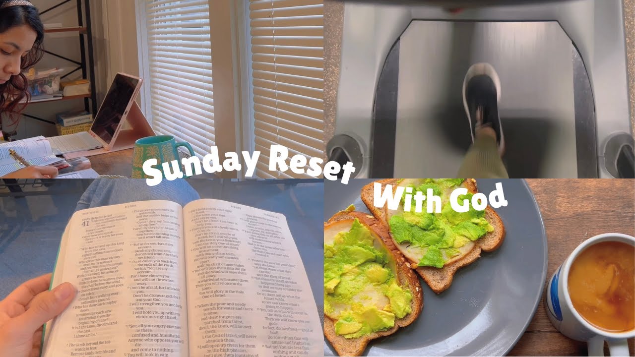My Sunday Routine | A simple way to start the week right | Quiet time, gym, church