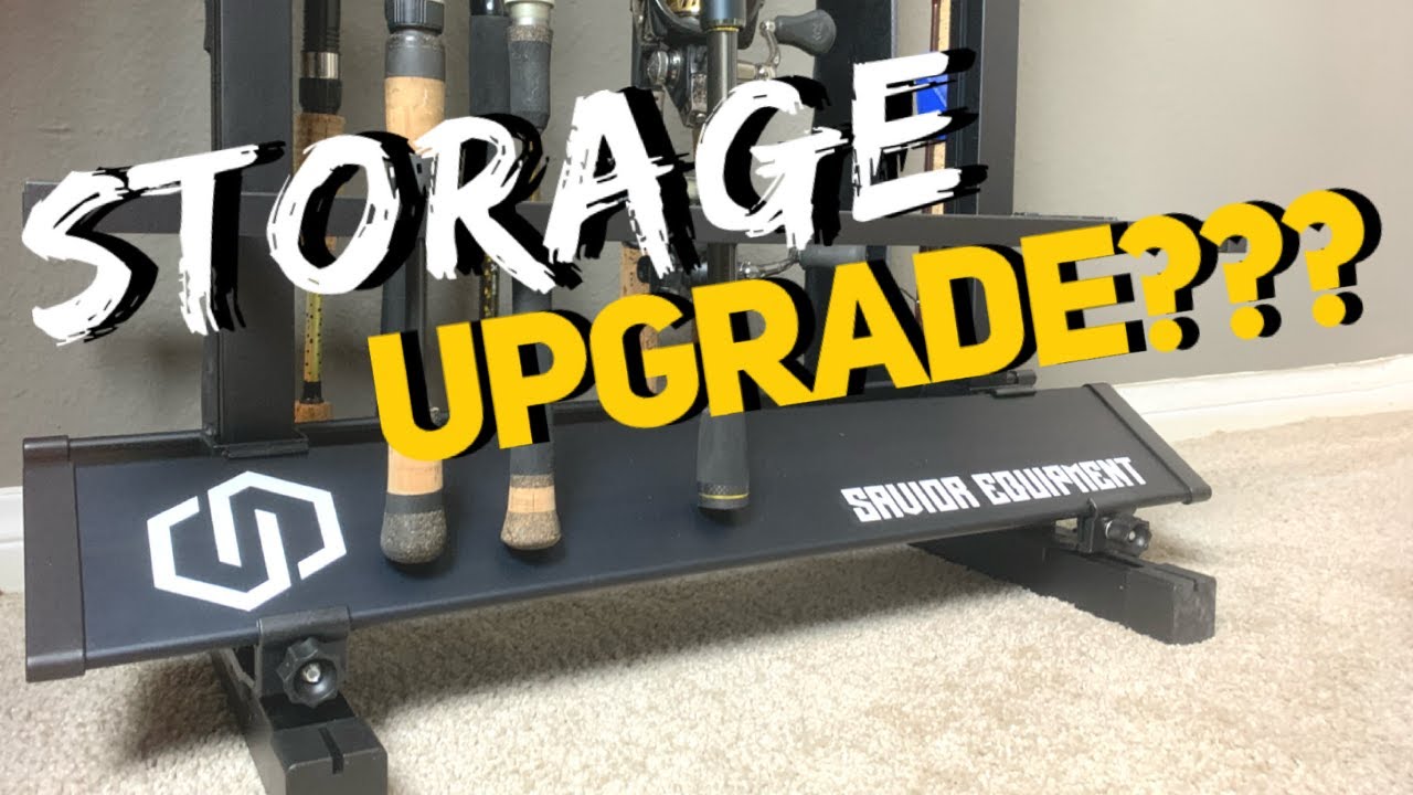 I Had to UPGRADE my Storage with a New Rod Rack!