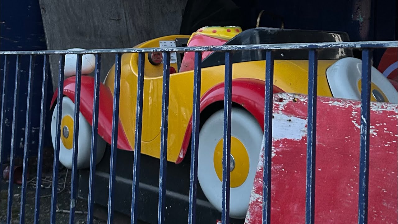 Exploring some old fairground rides and arcade machines