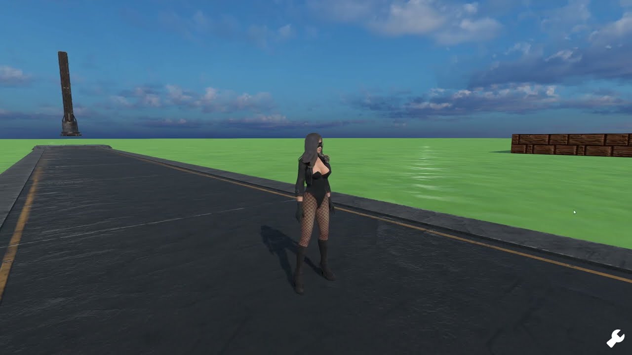 Flattened Girls Black Canary flattened (Malleable Girl Simulator 1.8.1)