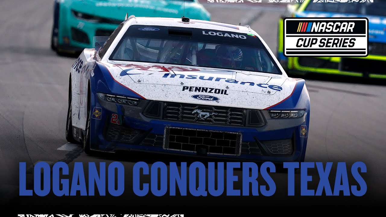 Joey Logano holds on to win a WILD one | NASCAR