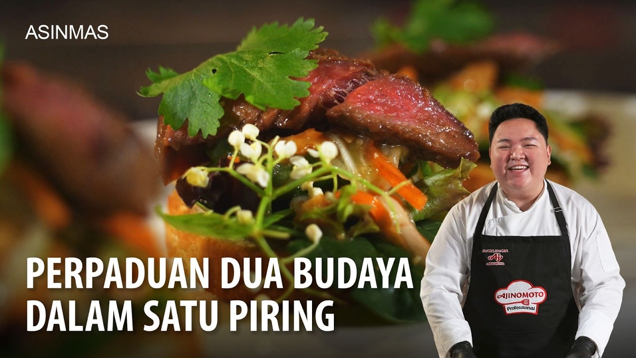 Inspirasi Menu Imlek! Chinese Spring Salad with Maranggi Steak ala Chef Anthony | #ResepAjinomoto