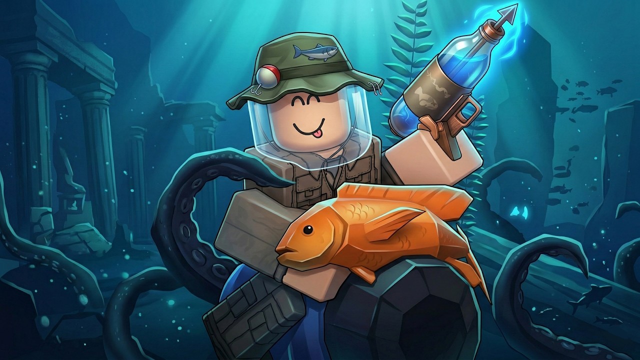 Первые 20 минут в Abyss в ROBLOX