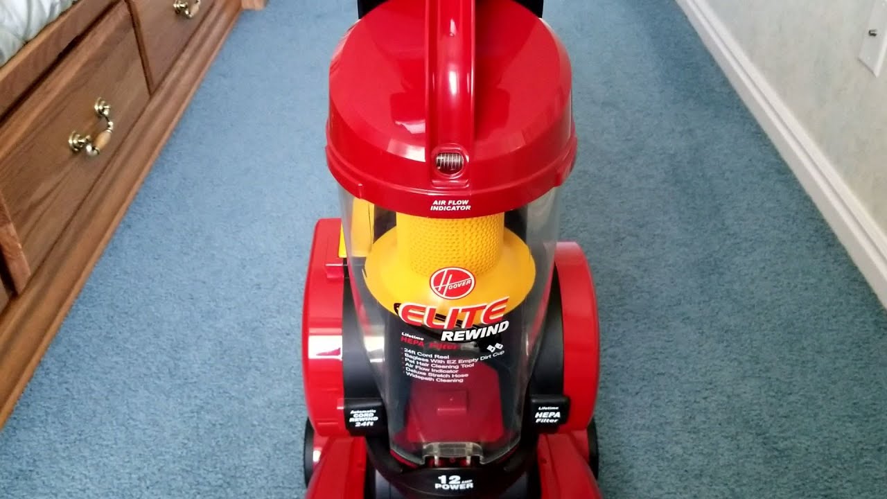 Hoover Elite Rewind Upright Vacuum