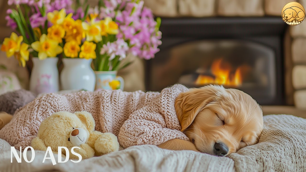 12 Hours Soothing Music for Dogs 🐶 Healing Tones for Rest & Relaxation | No Ads
