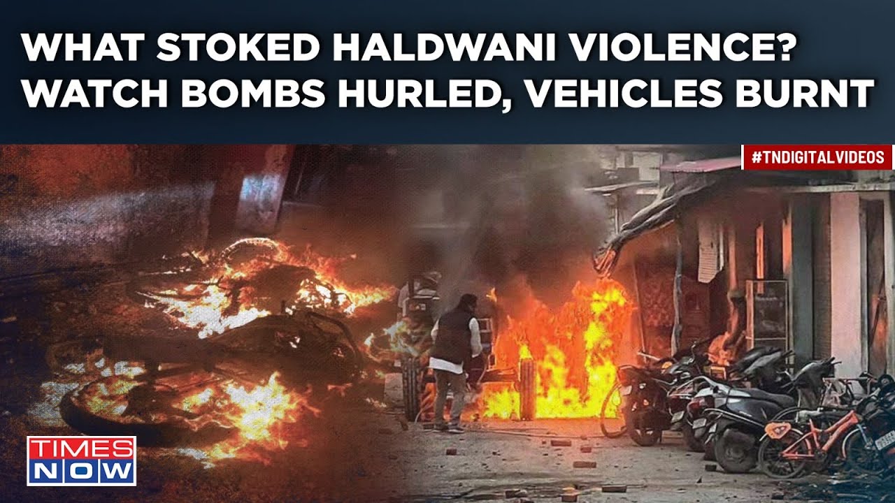 Haldwani Violence: Clashes Over Demolition| Cops Attacked, Vehicles Torched| Curfew| What happened?