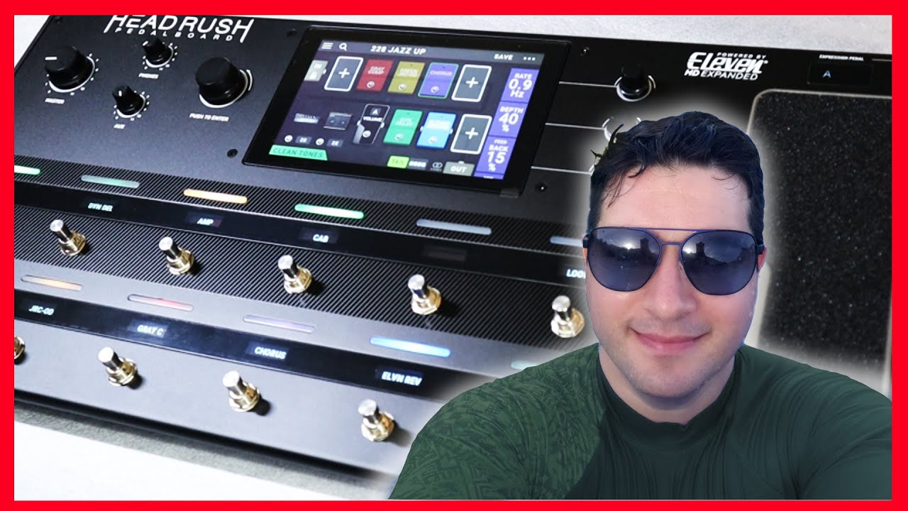 Headrush Pedalboard Unboxing (No Talking, No Lengthy Review) - By Pouria