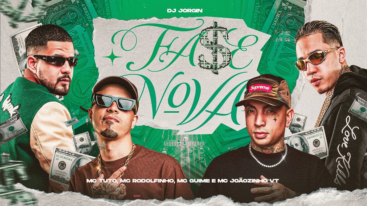 Fase Nova - MC Tuto, MC Rodolfinho, MC Guime, MC Joazinho VT, DJ Jorgin [Audio]