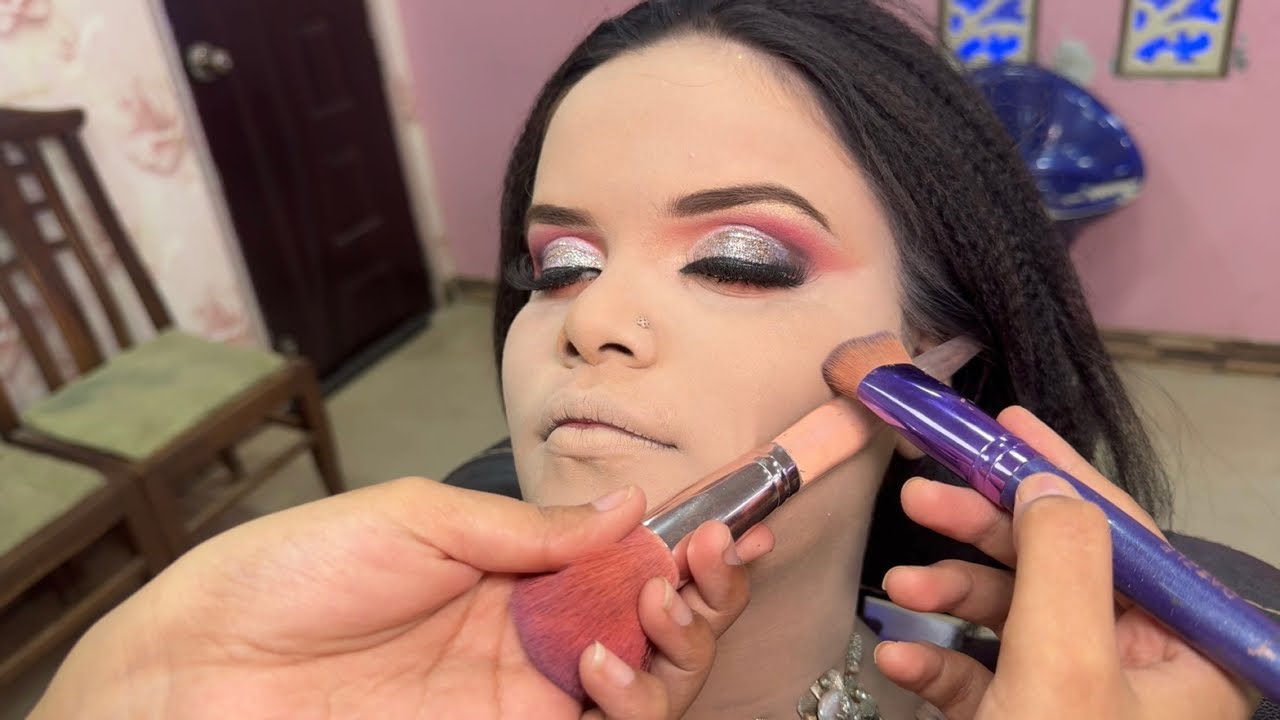 Ouj Beauty Parlour is live - Face Contour step by step