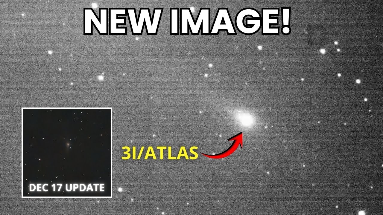 3I/ATLAS Update: New Images Continue the Pattern