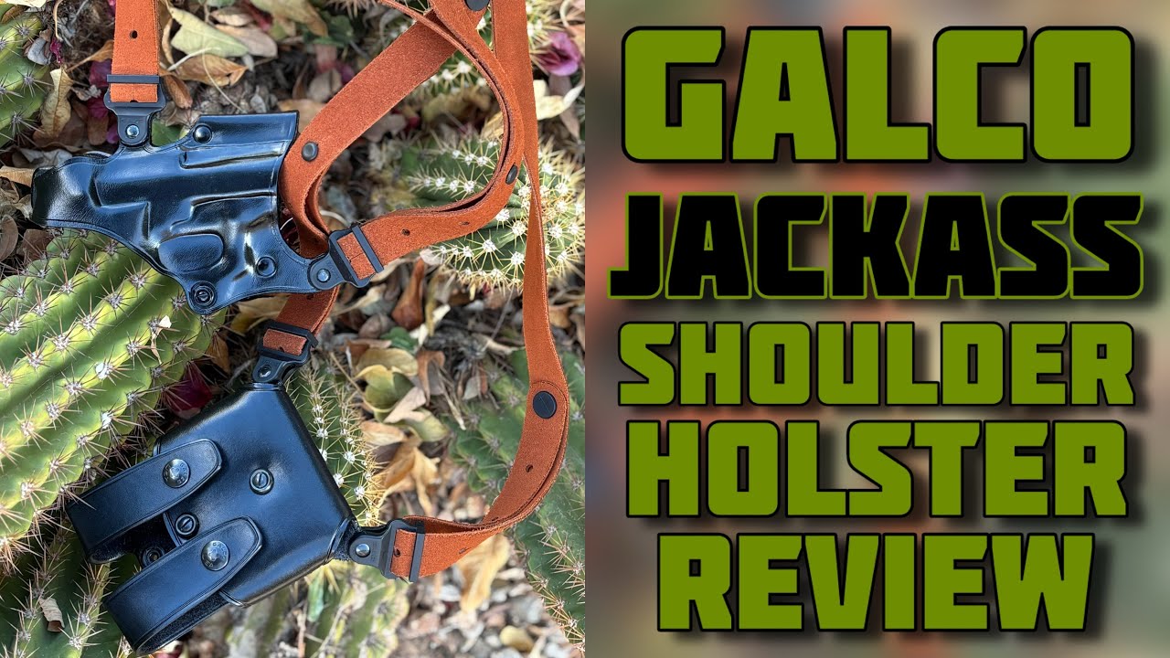 Galco Jackass Shoulder Holster Full Review. (Feat. Beretta 92FS)