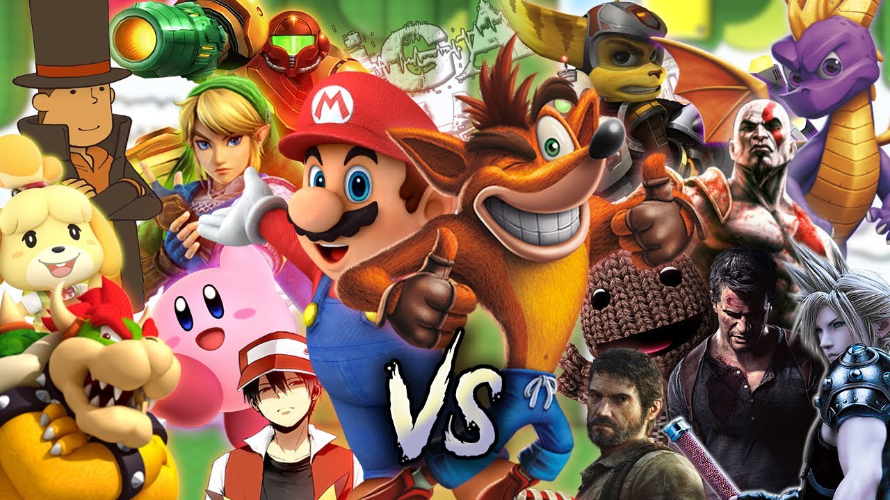 Nintendo vs PlayStation. Liga de las Batallas de Rap || MegaR (Prod. Hollywood Legends)