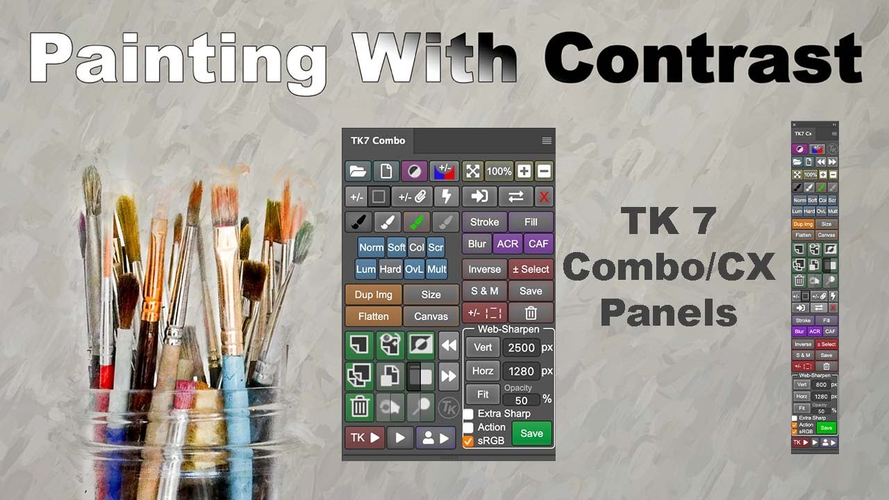 TK7 COMBO/CX PANELS: Painting With Contrast