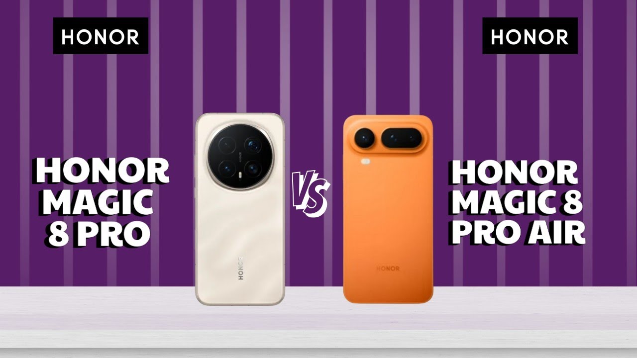 Honor Magic 8 Pro Vs Honor Magic 8 Pro Air 