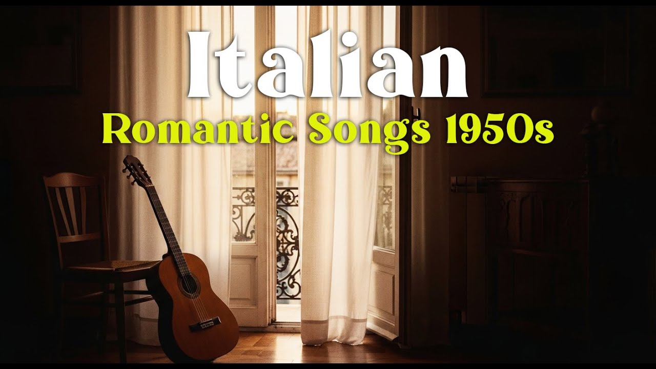 Italian Love Songs 50s Vol. 09 🌙 Classic Vintage Romance
