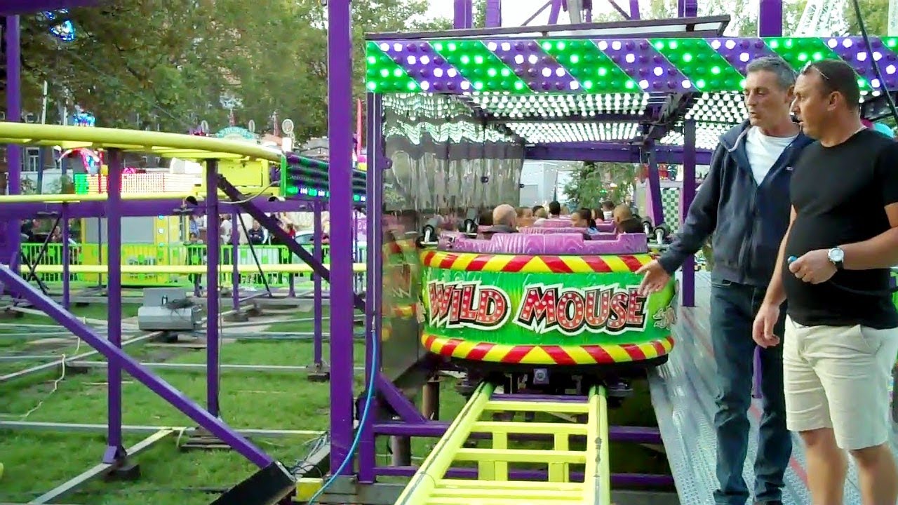 Wild Mouse Onride Foire d'Octobre de Li&egrave;ge 2023