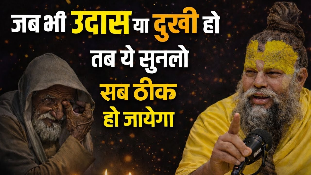 जब भी मन उदास या दुःखी हो तब ये सुनलो सब ठीक हो जायेगा | Premanand Maharaj | Rasvani Dhara 