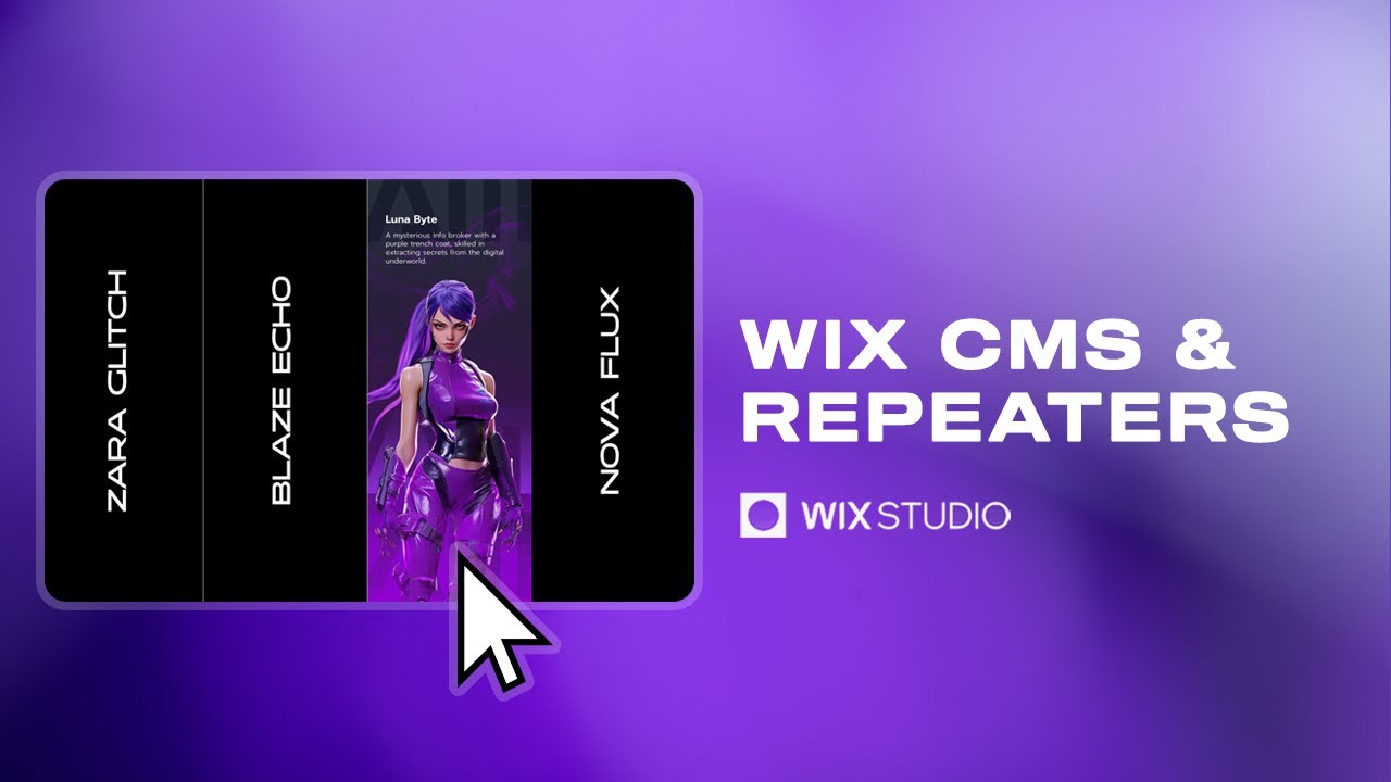 How to Use Wix CMS & Repeaters | Wix Studio Tutorial