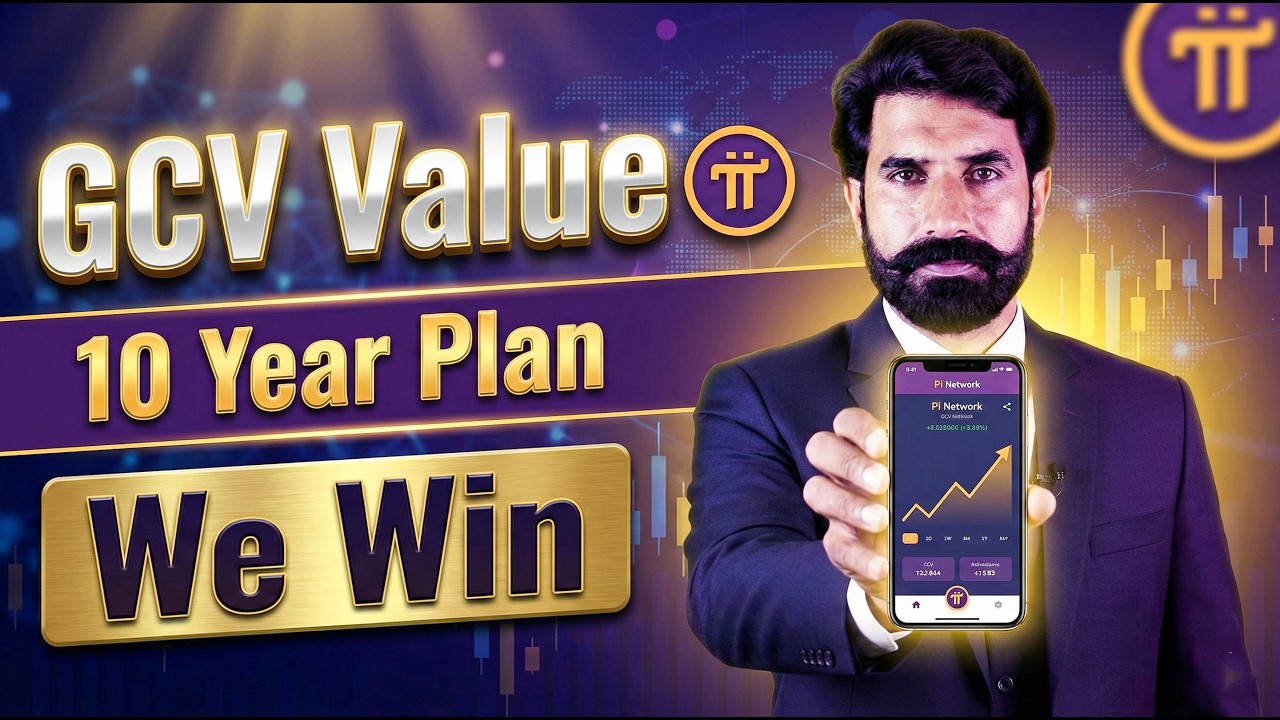 Pi Coin GCV Value 10 Year Plan | Pi Network GCV Plan | Pi GCV Update | Albarizon Crypto