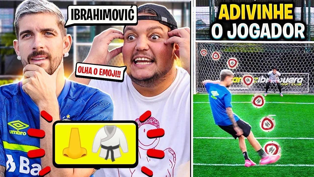 ADIVINHE O JOGADOR PELO EMOJI! *ACERTOU, CHUTOU*