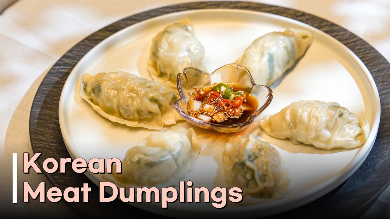 Juicy Korean Pork Dumplings (Gogi Mandu) 🥟 | Steam or Crispy Fried Version