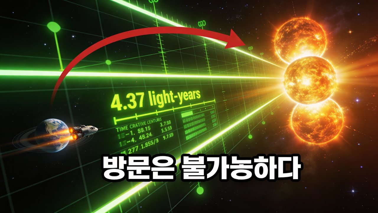 알파 센타우리: 가장 가까운 이웃이지만 방문은 불가능하다