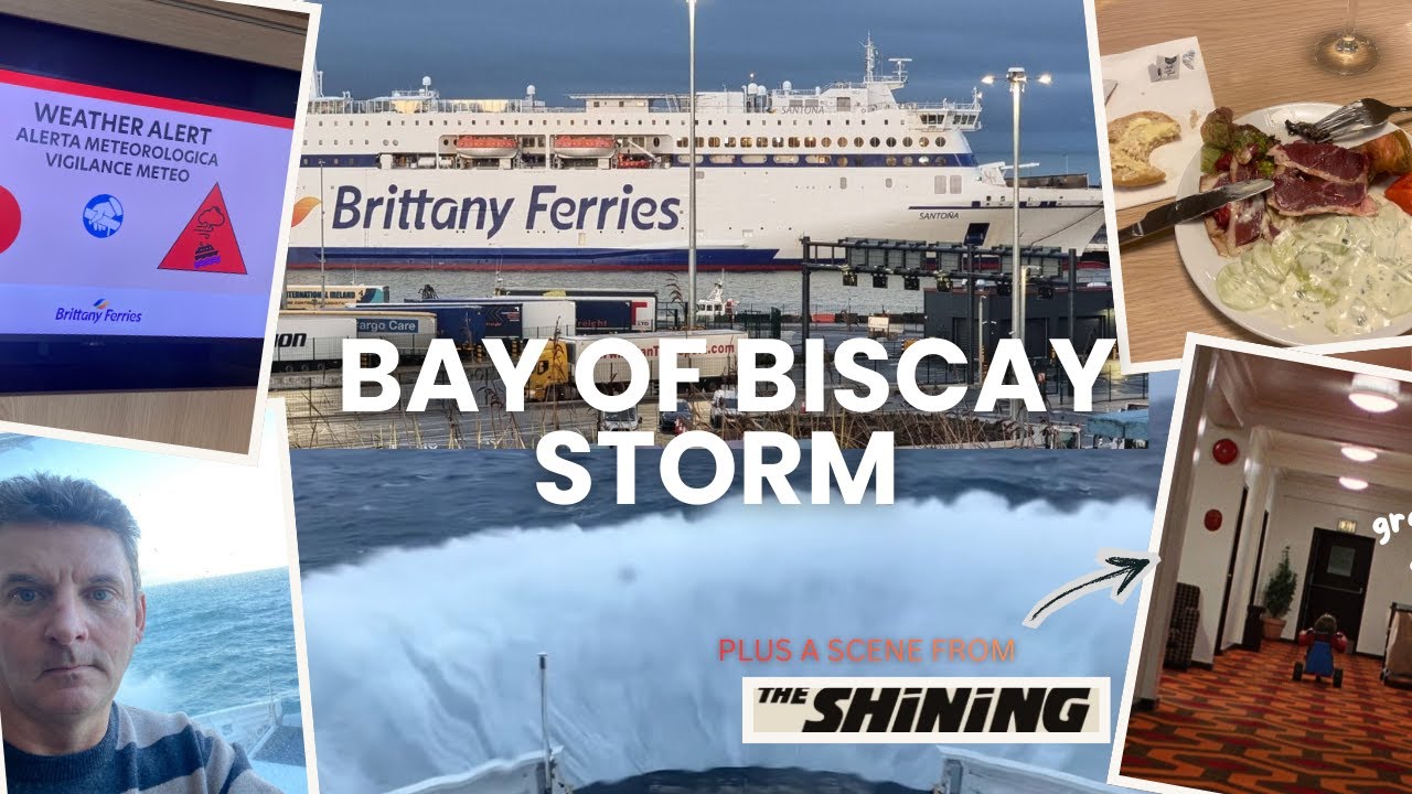 The Bay of Biscay in Gale Force Winds on Brittany's Finest | Travel Vlog #45