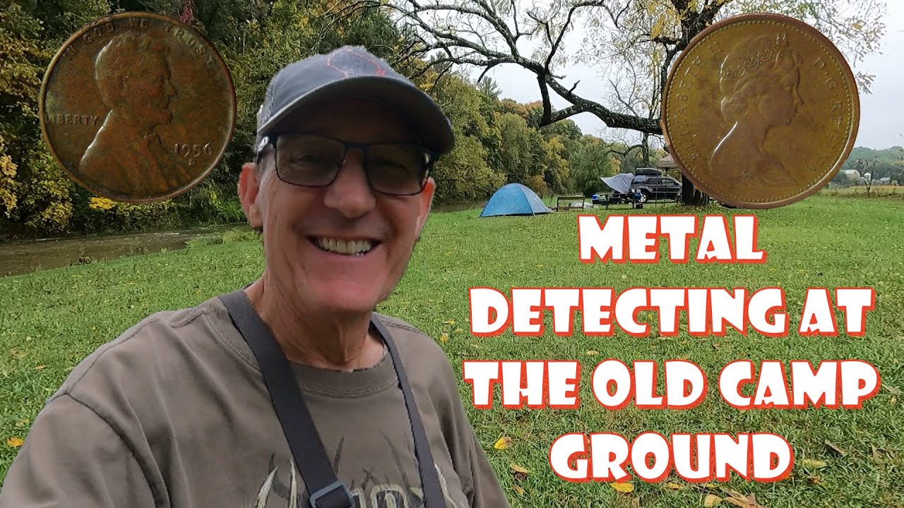Metal Detecting at the Old Campground!  🏕