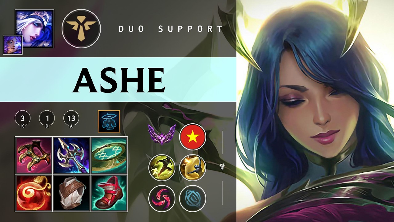 Ashe Support vs Nami - VN Master Patch 26.03