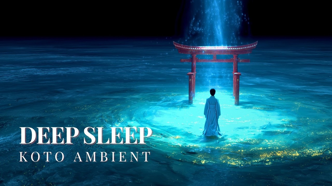 Hauntingly Beautiful Deep Sleep &ndash; Dark Japanese Koto at the Ocean Shrine | 海中神社に響く幽玄の音色