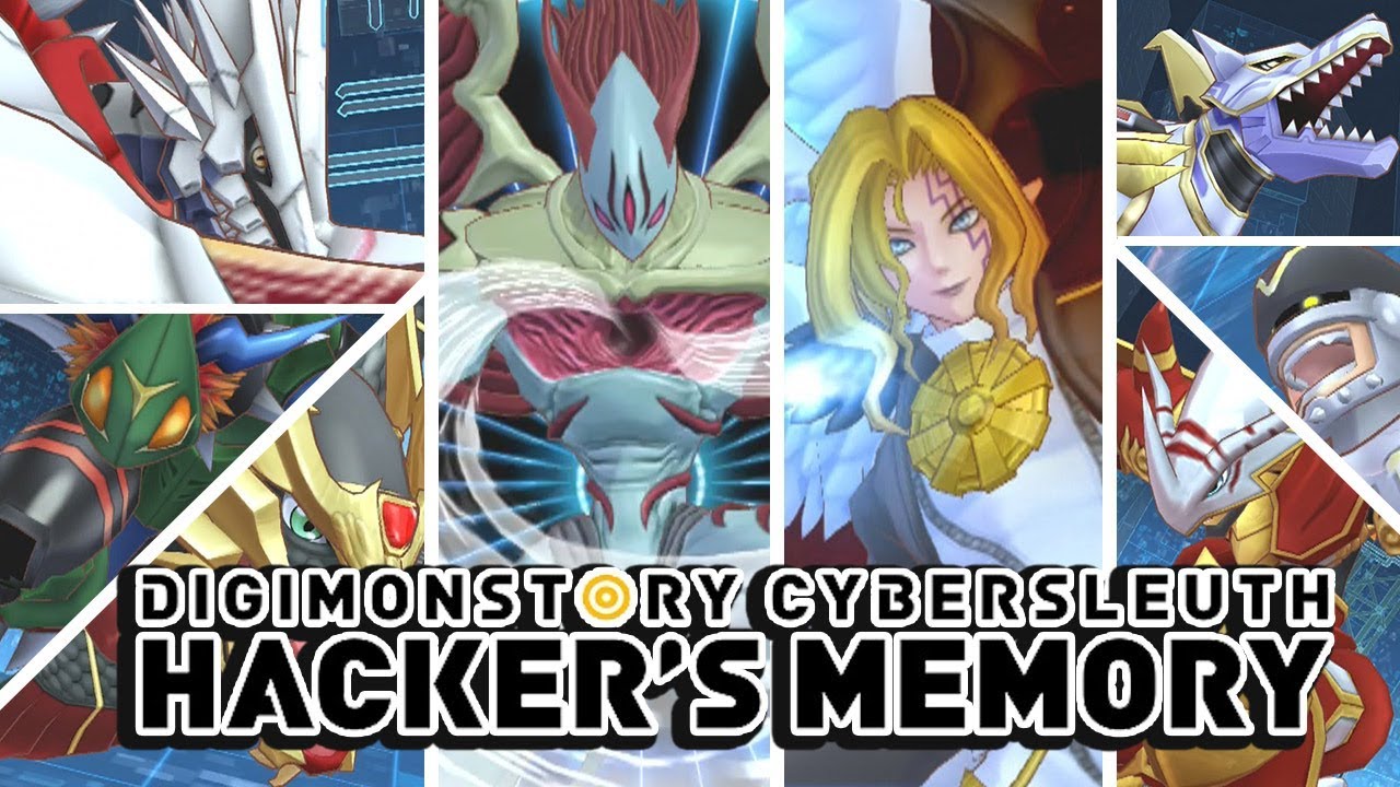 Digimon Story : Cyber Sleuth Hacker's Memory - All Ultimate Digimon Special Attacks & Victory Poses!