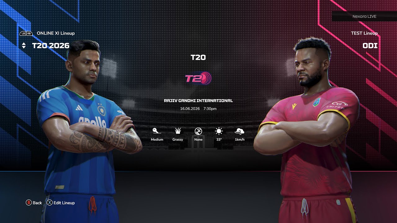 CRICKET 26 GAMEPLAY ODI IND VS WI T20 MATCH | EPIC GAMEPLAY  #cricket26gameplay