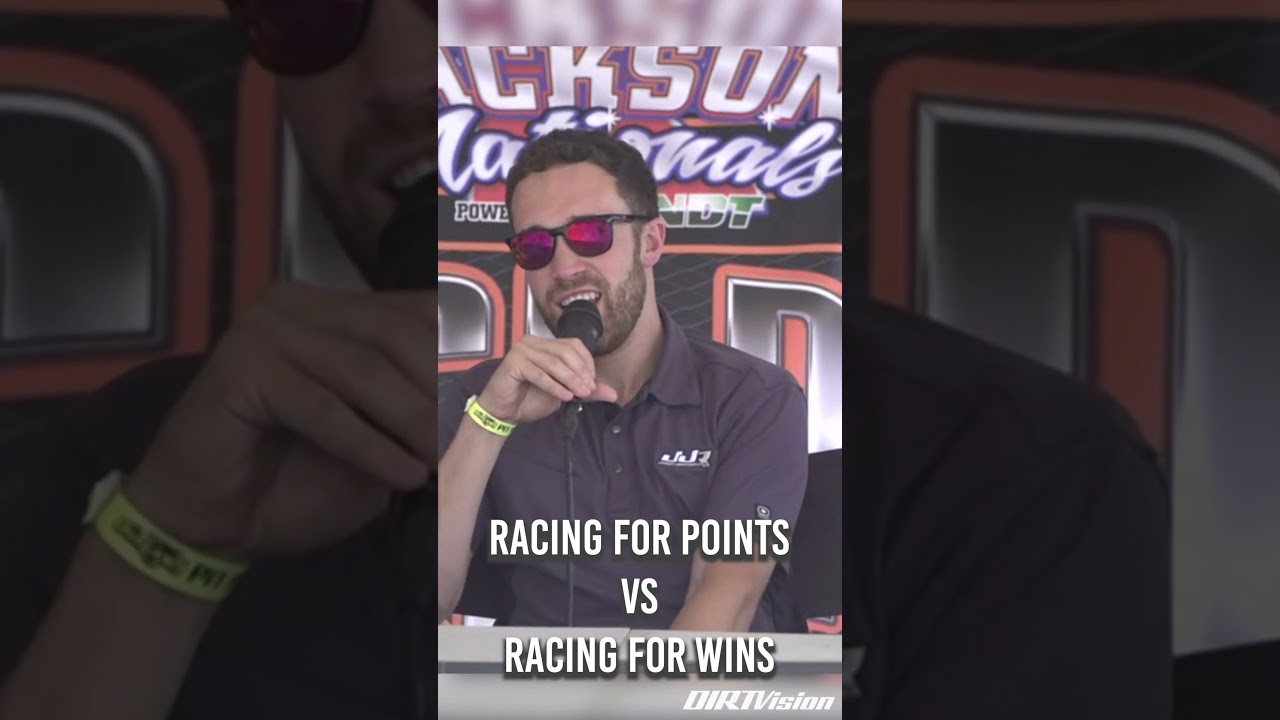 Carson Macedo on Racing for Points vs Wins #shorts #CarsonMacedo @WorldofOutlaws