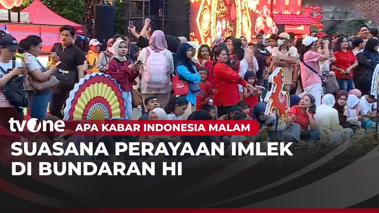 Perayaan Imlek 2026, Beragam Atraksi Akan Berlangsung di Bundaran HI | AKIM tvOne