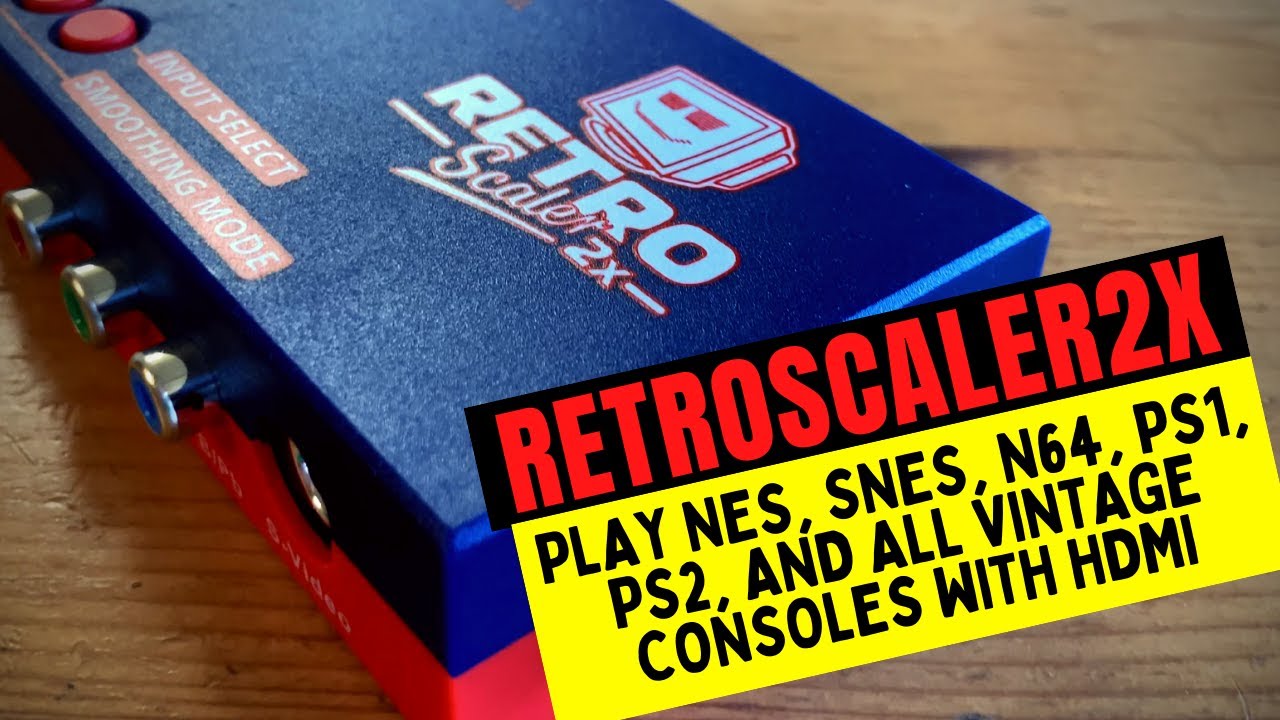 Как ЛЕГКО играть на винтажных консолях через HDMI! [Обзор BitFunx RetroScaler2X]
