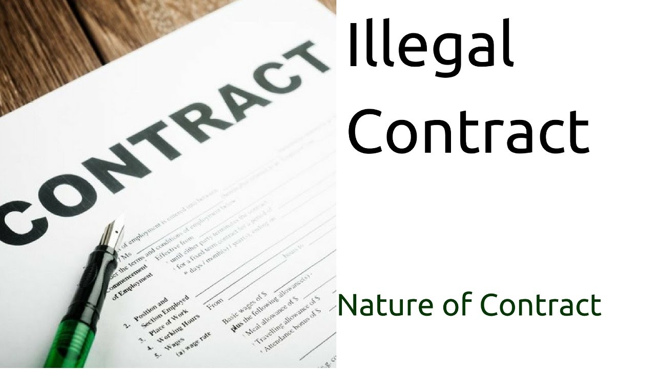 What is Illegal Contract | Nature of Contract | Types of Contract | CA CPT | CS & CMA Foundation