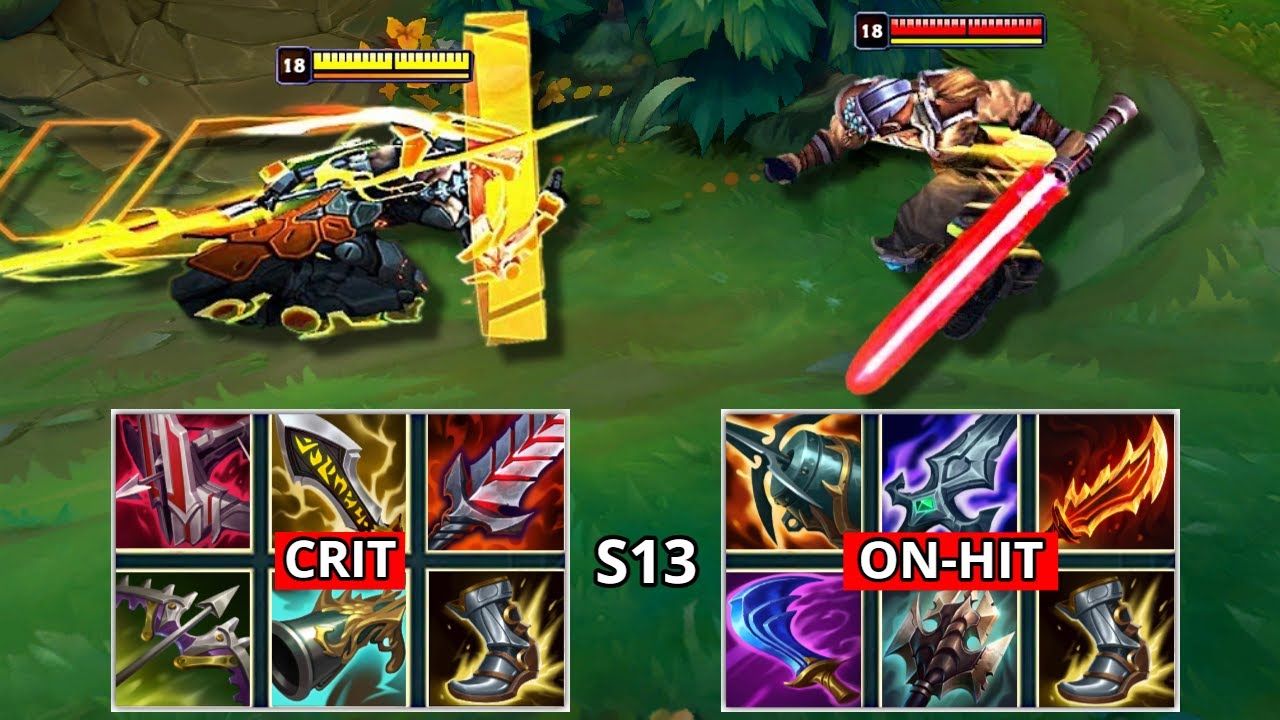ON-HIT MASTER YI vs CRIT MASTER YI FULL BUILD FIGHTS & Best Moments!