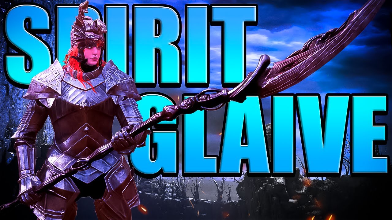 Elden Ring: Spirit Glaive Uma das Armas Mais Belas do Game