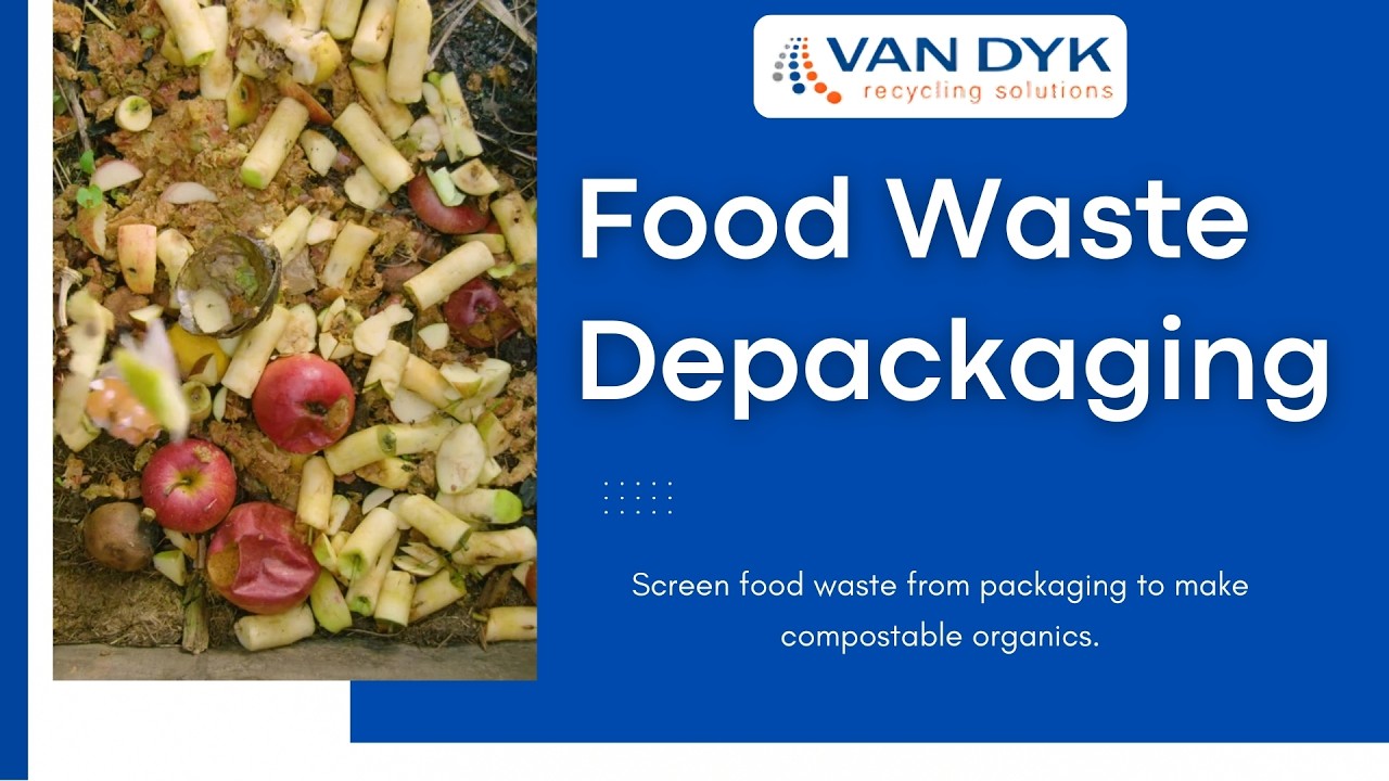 High-Capacity Food Waste Depackaging Systems for Clean Organic Recovery