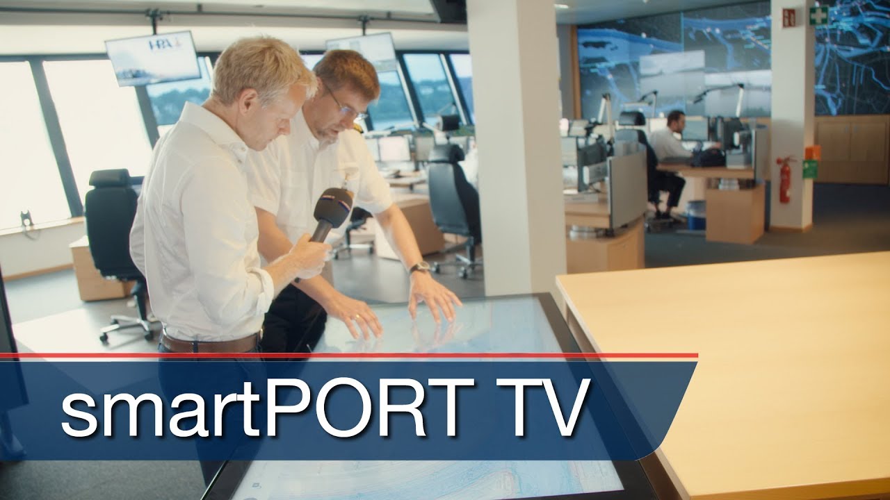 Vessel Traffic Service Center in the Port of Hamburg