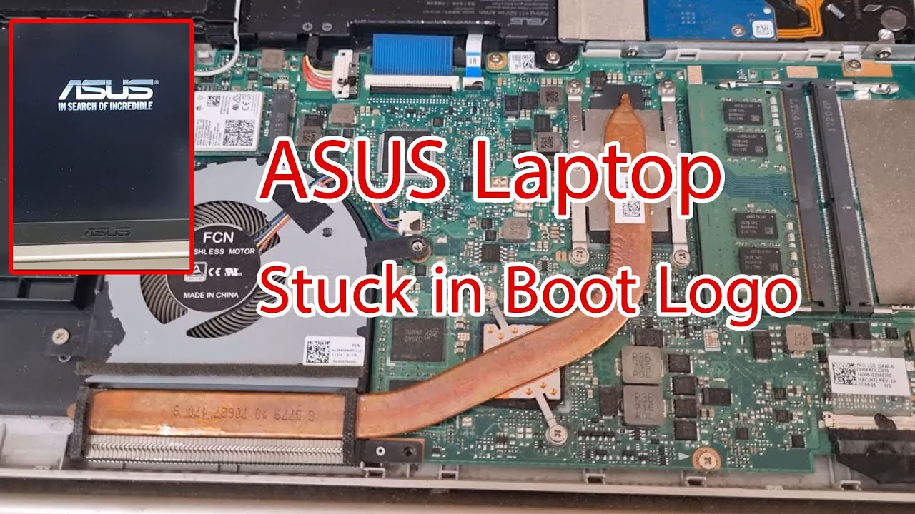 ASUS VivoBook S 15 Laptop - Stuck in boot logo issue